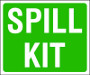 spill kit sign
